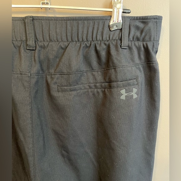 Men's Black Under Armour Performance Golf Pants 36 x 32 - Picture 3 of 7